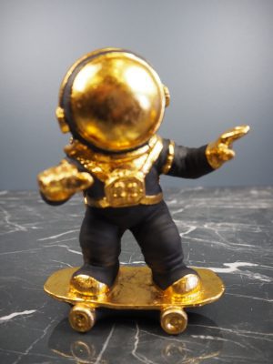 Skateboard astro Black/gold