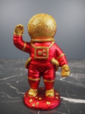 Astro salute red & gold