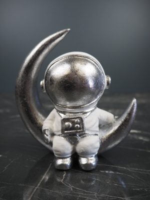 Astro cresent moon white & SL