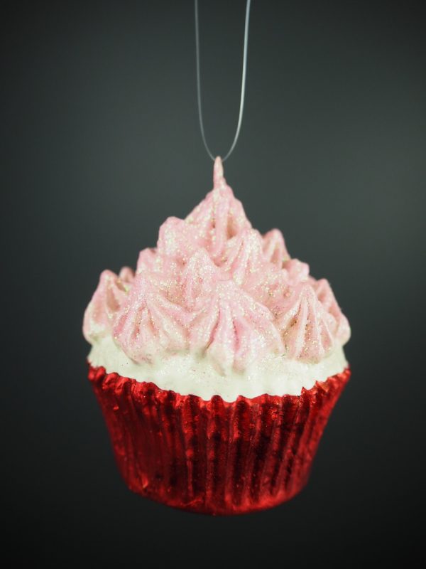 Cupcake light pink/red