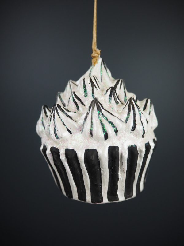 Cupcake blk/white/glits/latex