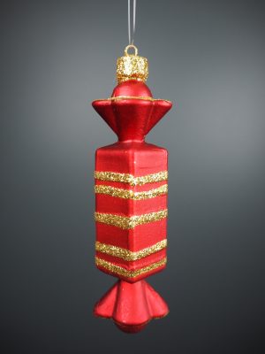 Candy orn red/gold