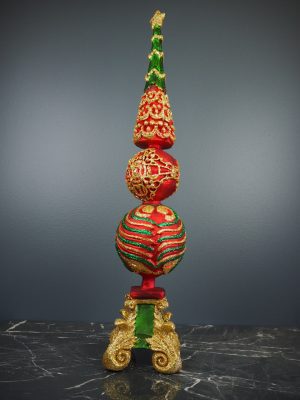 Tree round layer red/green