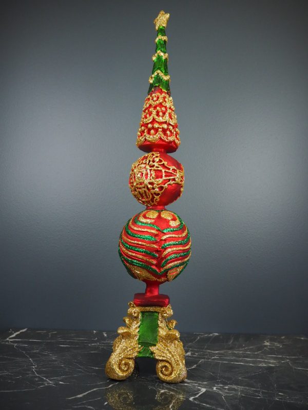 Tree round layer red/green
