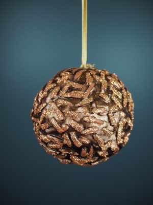 Chokladboll brown  coffee glits