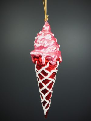 Ice cream pink/glits red