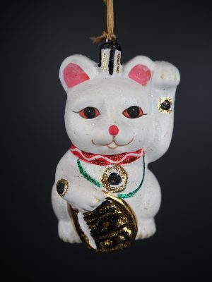 Maneki Neko in white