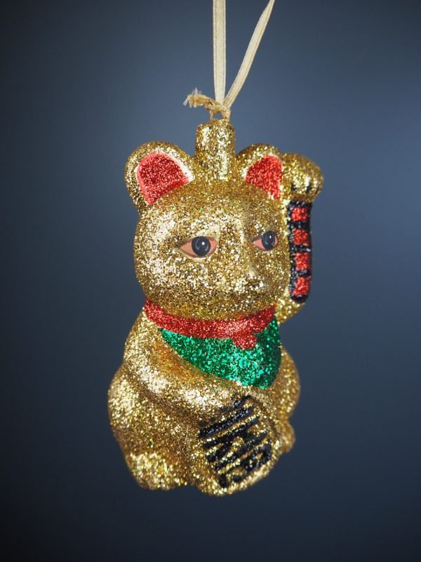 Maneki Neko in gold