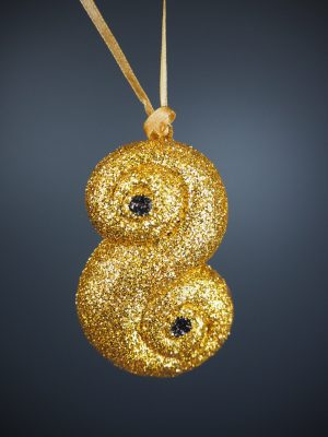 Lussekatt gold glits