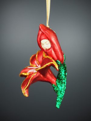 Stargazer baby  red w/ green