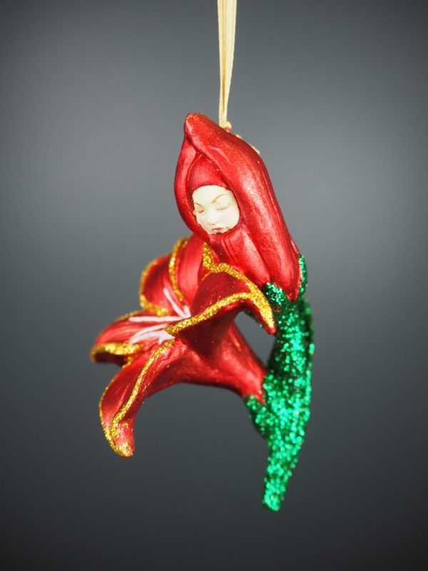 Stargazer baby  red w/ green