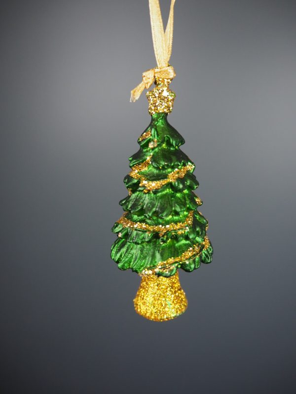 Slim tiny tree green