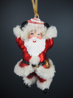 Santa w/kanelbulle red fur