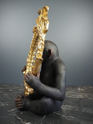 Monkey w/mirror 13,5"