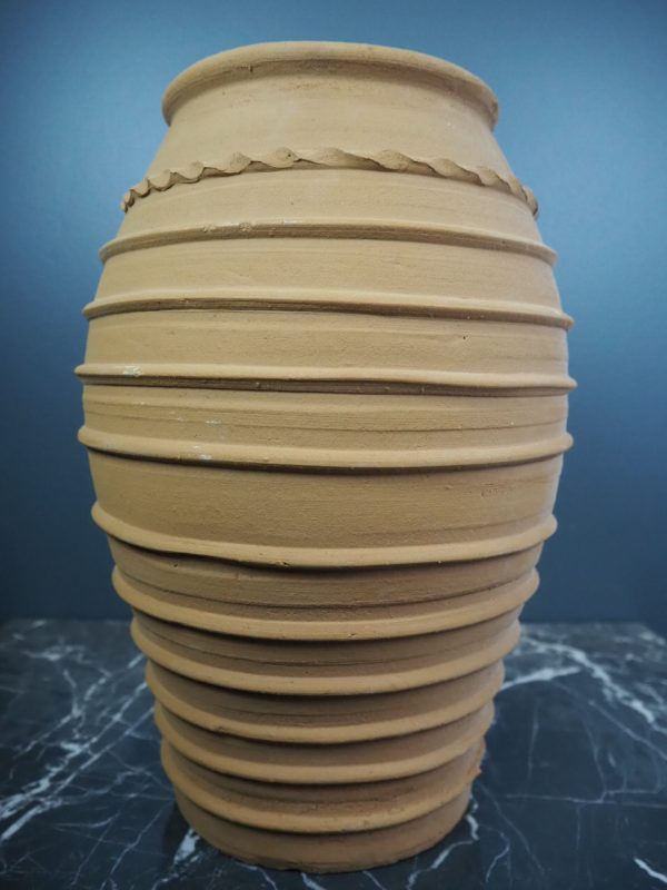Terracotta ribbed w design raw - Image 2