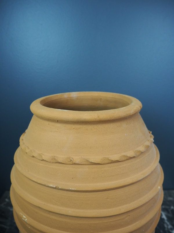 Terracotta ribbed w design raw - Image 3