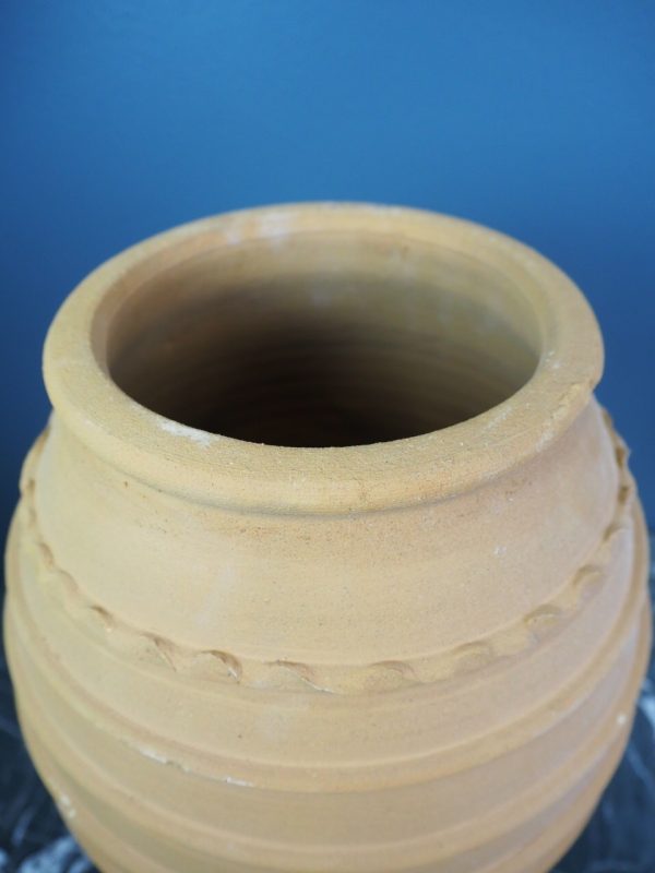 Terracotta ribbed w design raw - Image 9