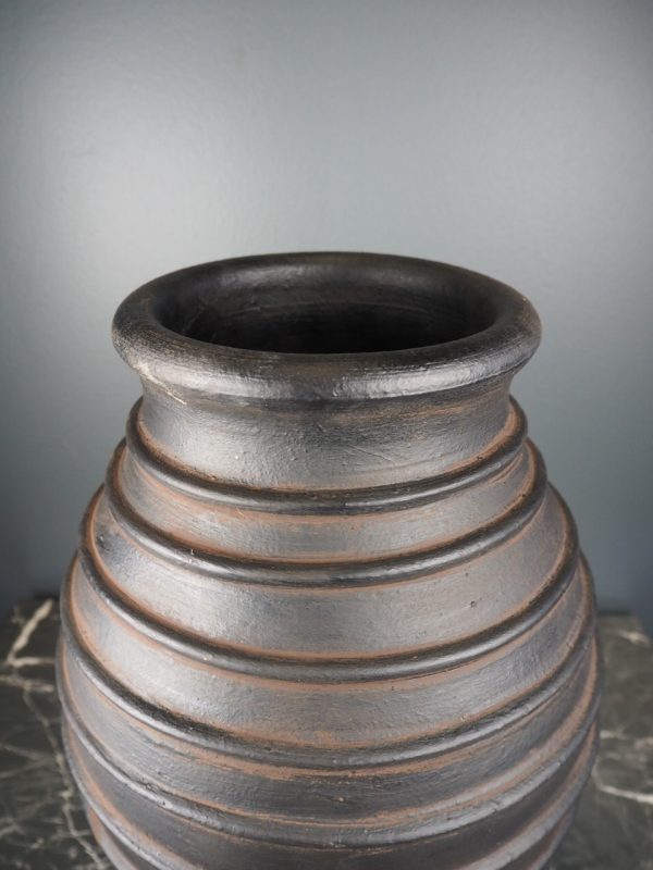 Terracotta ribbed black alikabok - Image 2