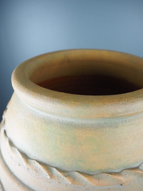 Terracotta ribbed w design color - Image 3