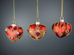 Heart S/3 red