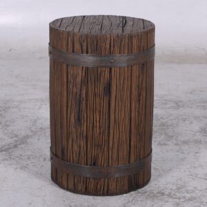 Stool - Remnants 11x17H w Metal