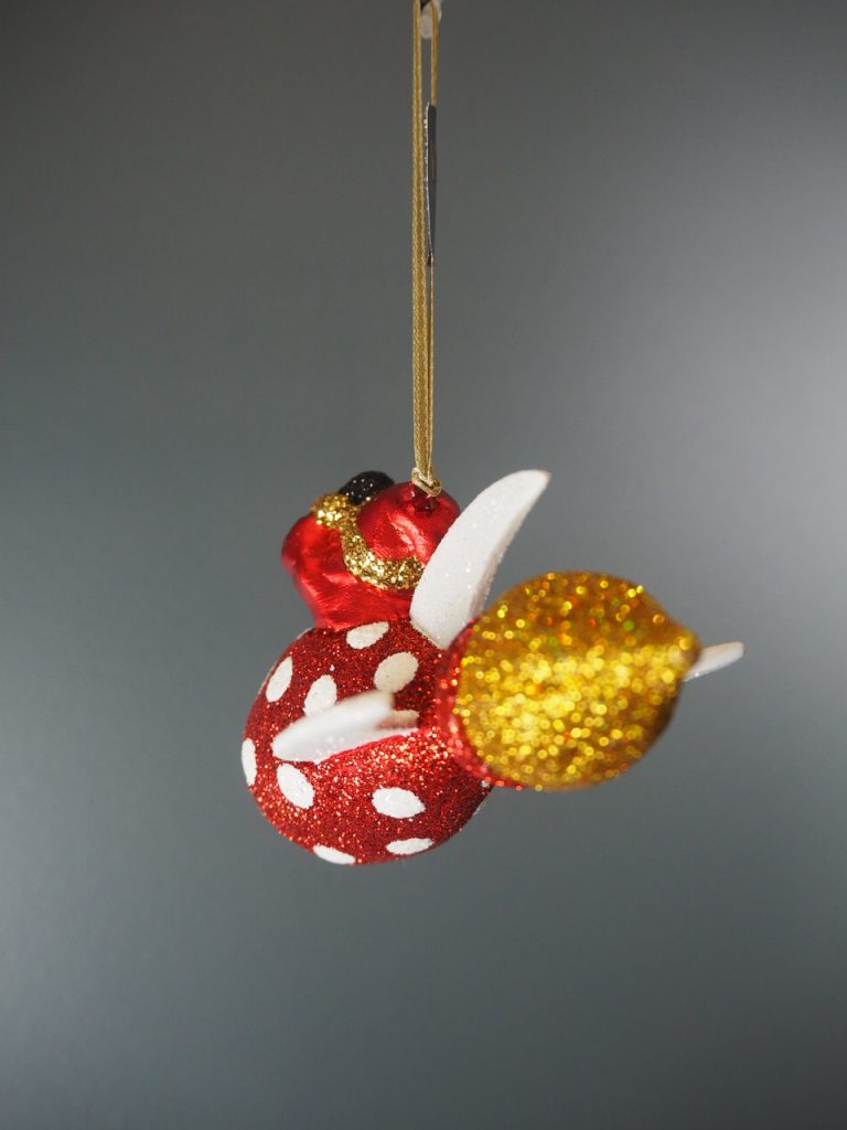Santa  rocket red/white/gold glits - Image 13