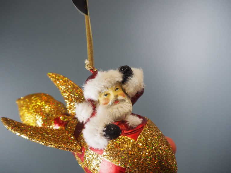 Santa rocket red/gold  fur - Image 12