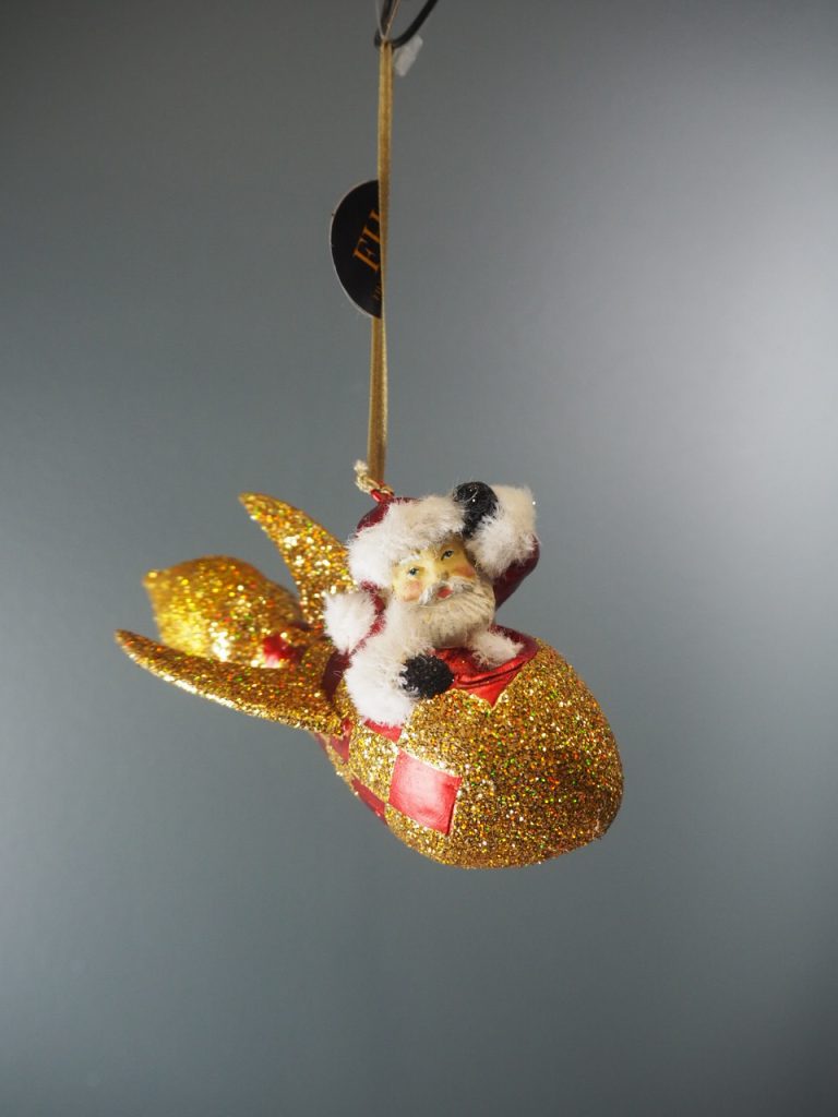 Santa rocket red/gold  fur - Image 18