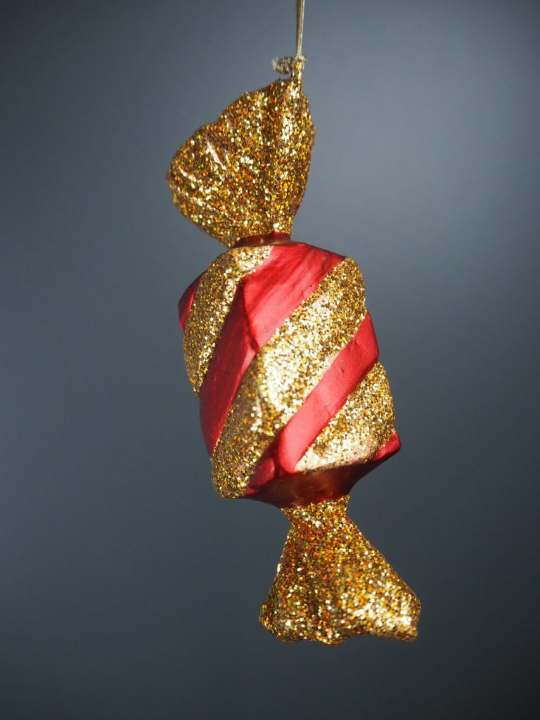 Medium candy red/gold glits - Image 2