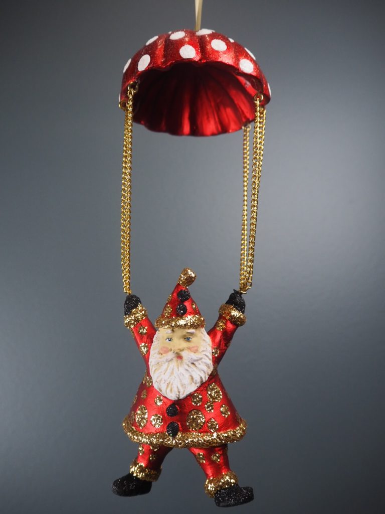 Santa parachute red polka - Image 7
