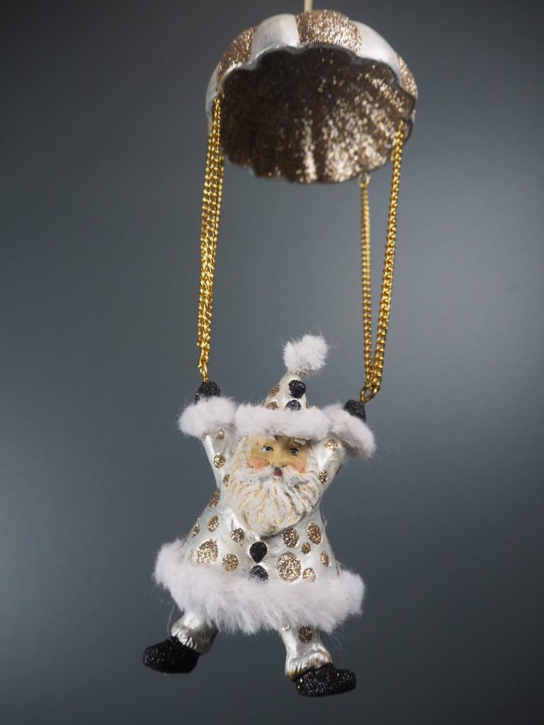 Santa Parachute stripe w/ fur - Image 3