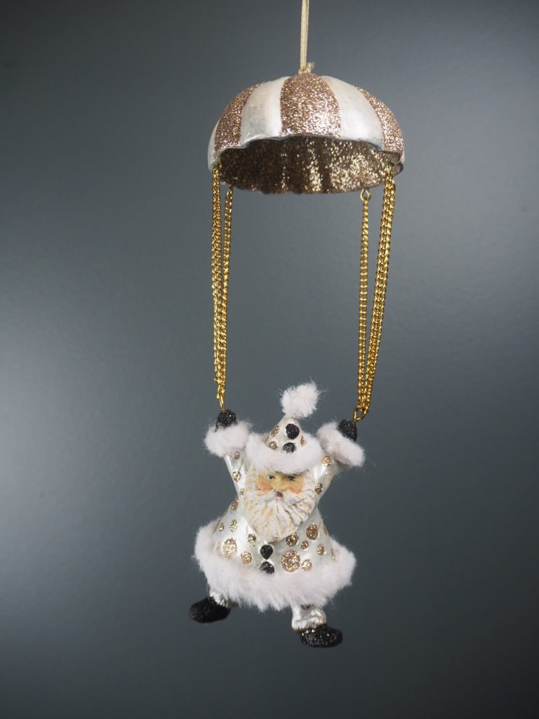 Santa Parachute stripe w/ fur - Image 4