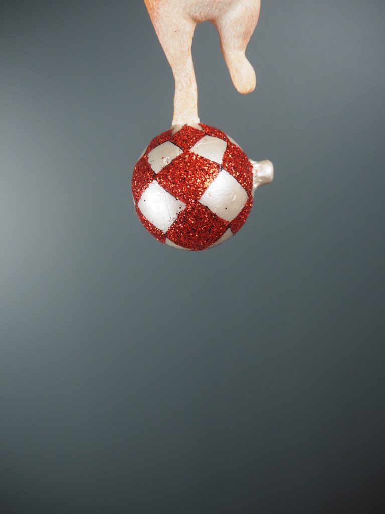 Circus mouse on ball l.bro p.wh/red glits - Image 4
