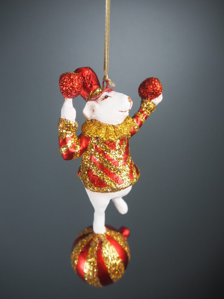 Circus mouse on ball s.red /latex wh.0r - Image 2