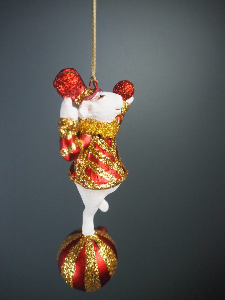 Circus mouse on ball s.red /latex wh.0r - Image 3