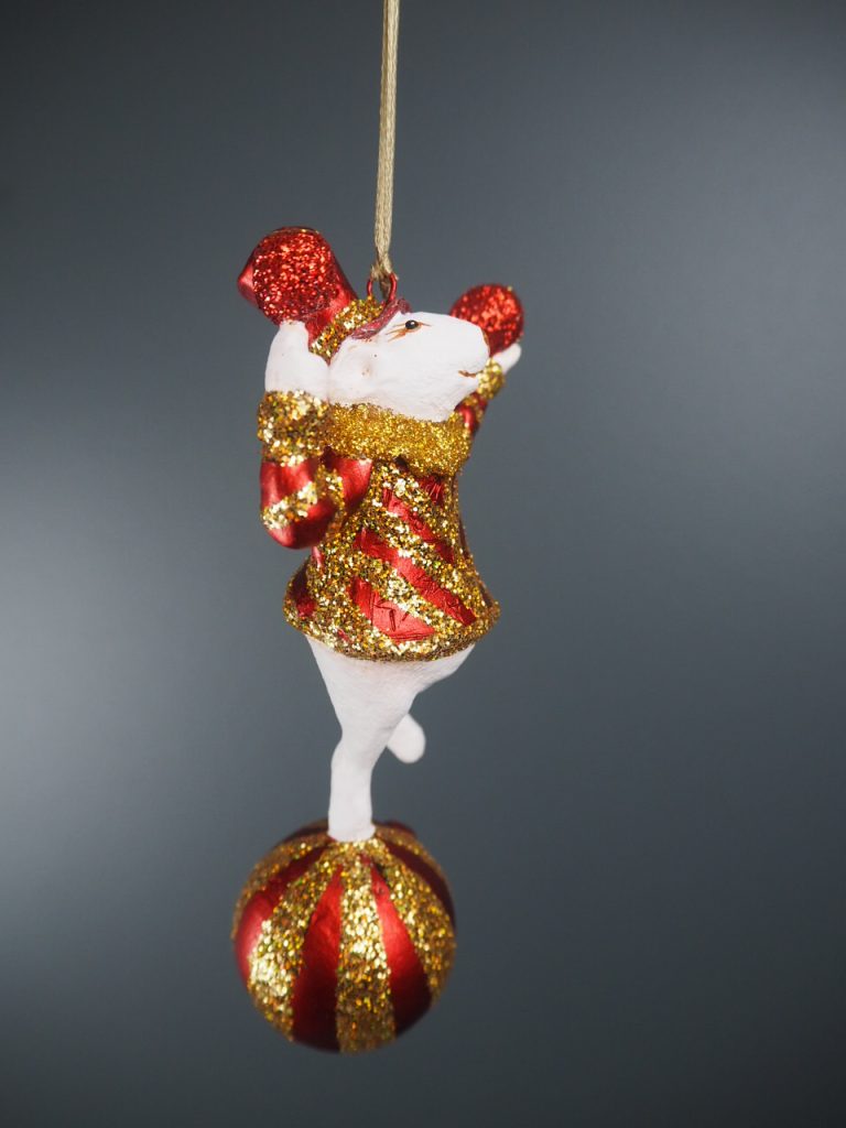Circus mouse on ball s.red /latex wh.0r - Image 4