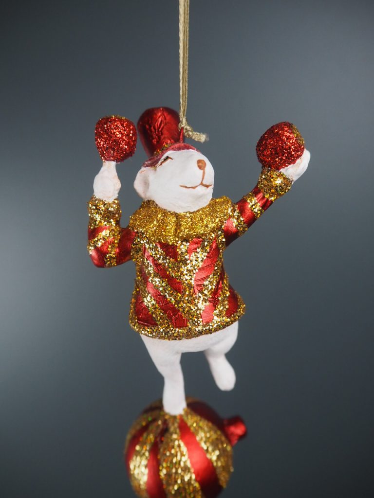 Circus mouse on ball s.red /latex wh.0r - Image 6