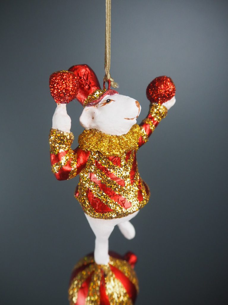 Circus mouse on ball s.red /latex wh.0r - Image 7