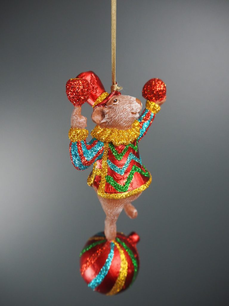 Circus mouse on ball brown multi col. - Image 5