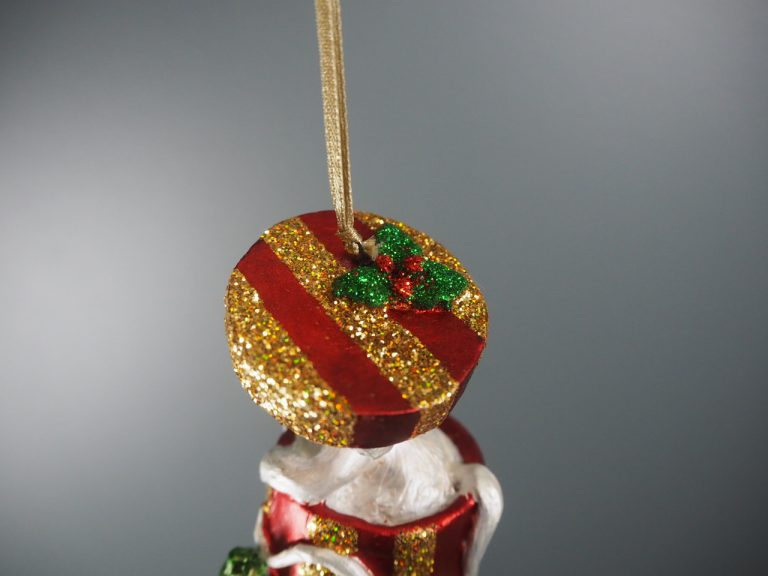 Mice pearl giftbox s.red gold glits orn. - Image 6