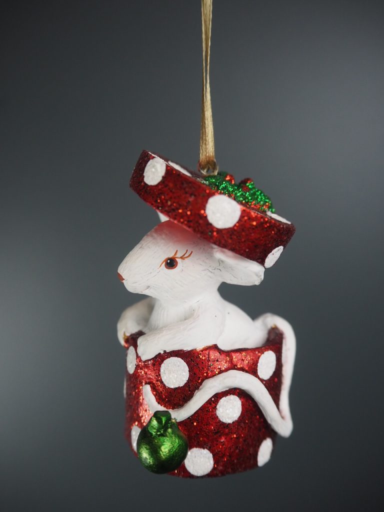 Mice latex giftbox sat.red /polka/red glits - Image 3