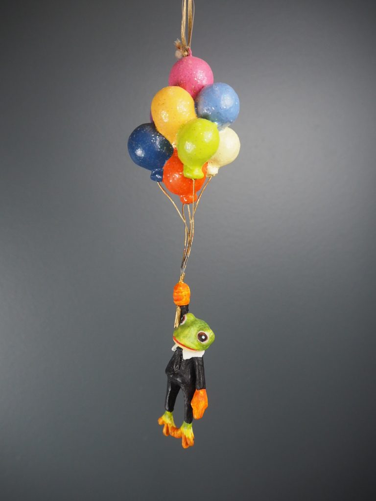 Mr. Germy w/ latex colored balloons