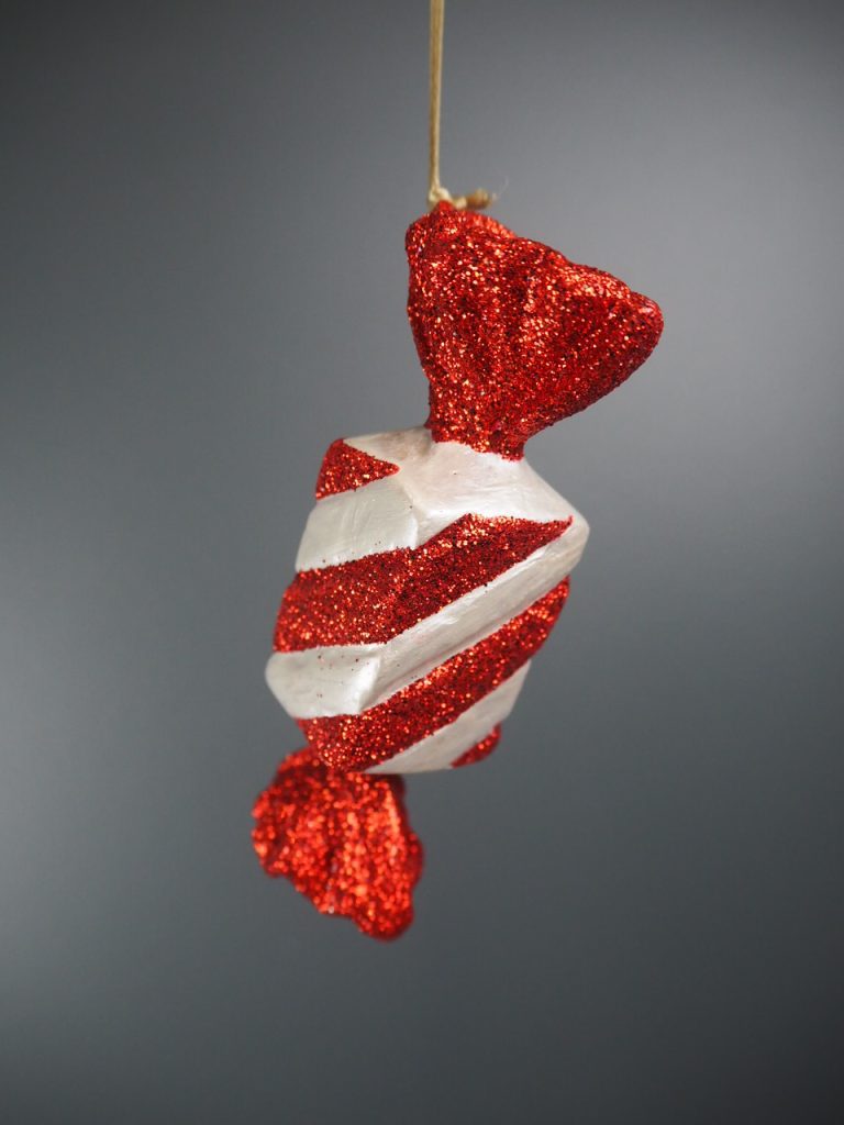 Medium candy iwhite red glits
