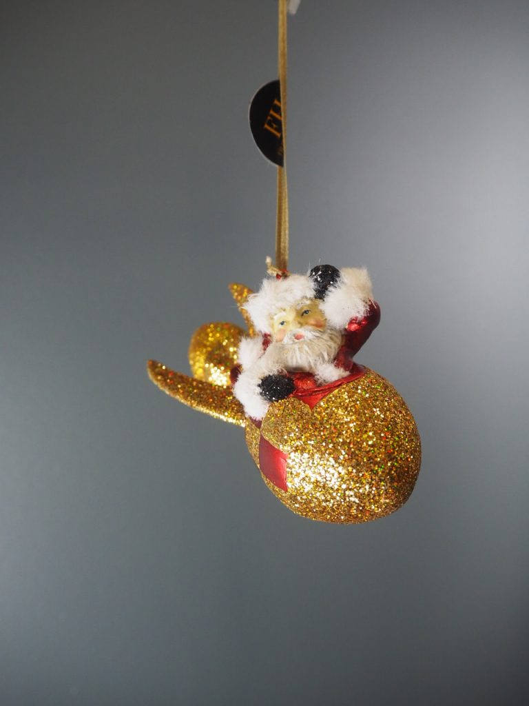 Santa rocket red/gold  fur