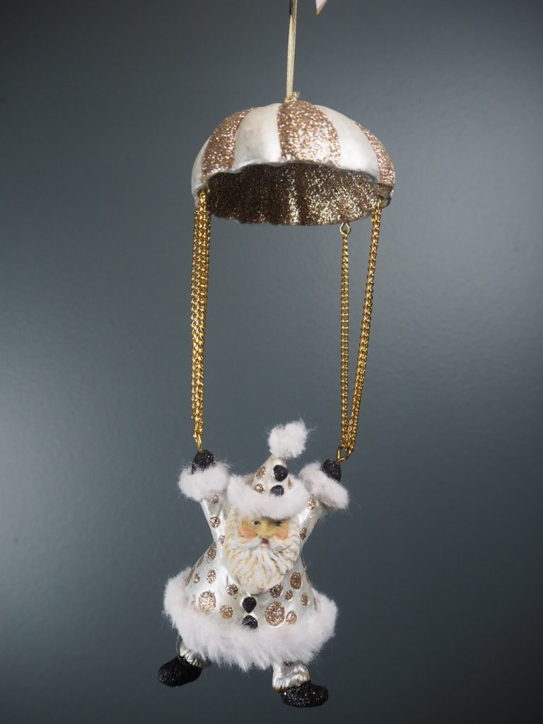 Santa Parachute stripe w/ fur