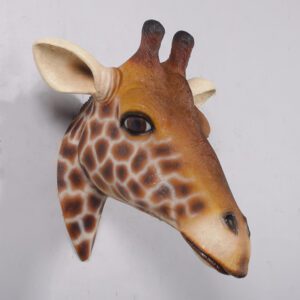 Giraffe Head Wall Decor