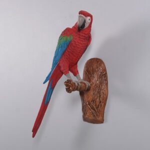Parrot Wall Decor Red&Blue