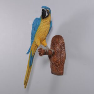 Parrot Wall Decor Yellow&Blue