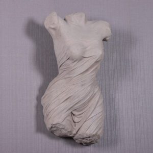 Roman Nymph Female Torso Wall Sculpture RS