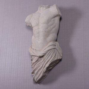 Narcissus Male Torso Wall Sculpture RS